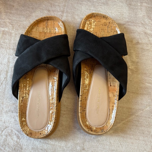 Stuart Weitzman Rosa Sport Slide Sandal size 7 Dust bag included - Picture 11 of 16